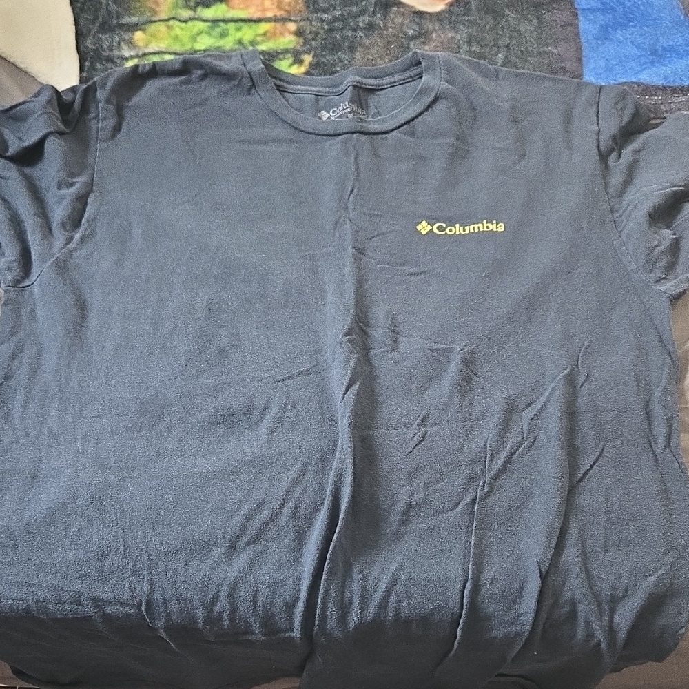 Columbia Black Short Sleeve Tee